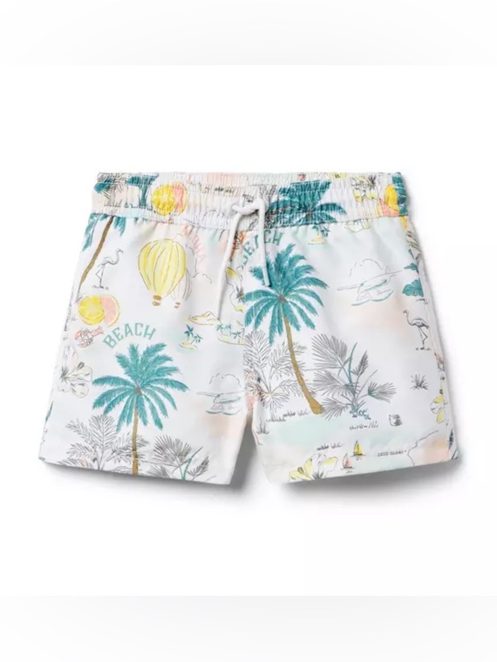 NEW Janie and Jack Tropical Island Swim Trunk Size 3